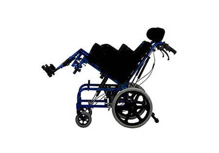 Manual 45° tilting system