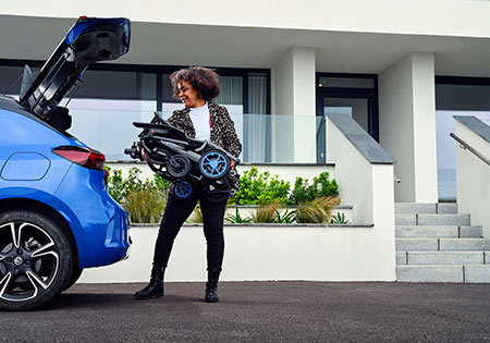 Ridiculously light, 32 lbs. carbon design.