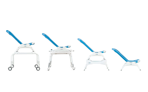 Un completo sistema de baño con solución de transferencia integrada