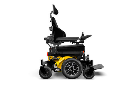 Silla de ruedas eléctrica todoterreno para interiores y exteriores, tracción central - 2