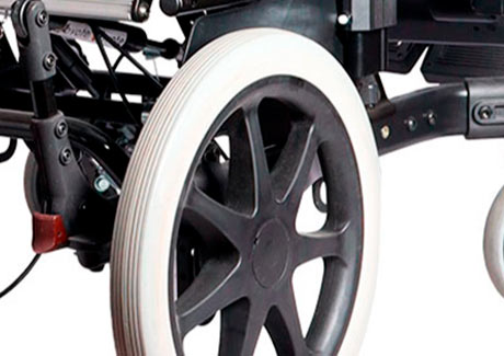 Rear Wheels with Drum Brakes