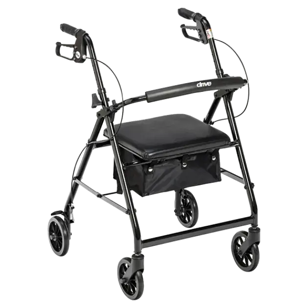 Andador Rollator de aluminio