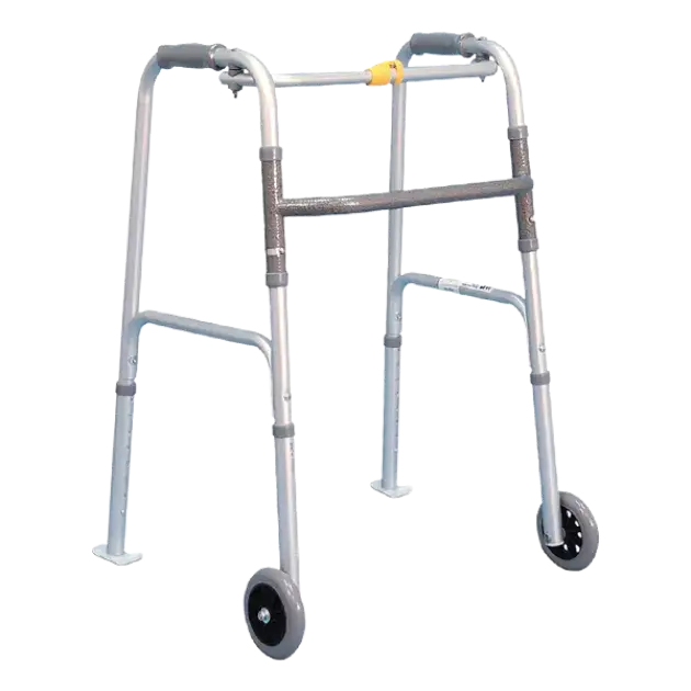 Andador dobrável com rodas